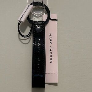 Marc Jacobs Glossy Black Key Holder or Charm